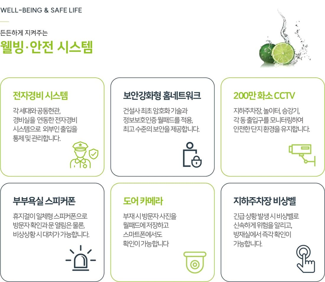 웰빙·안전 시스템